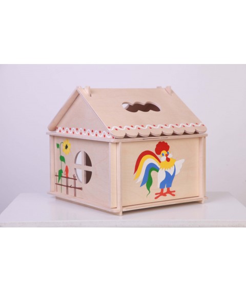 HEGA doll house with painting 1 floor.