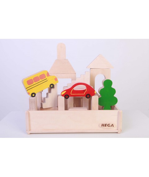 Wooden Constructor HEGA Knowledge and cognition