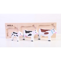 Set of frame-insert HEGA Cows