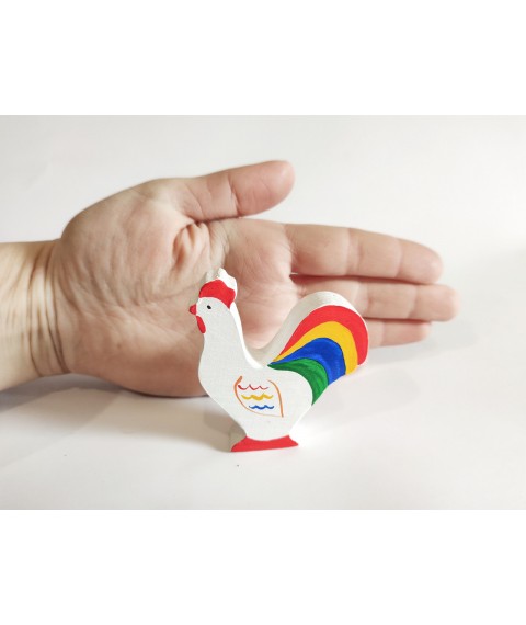 Figure HEGA Colored Rooster