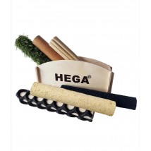 HEGA touch tactile exerciser for hands and feet with a stand