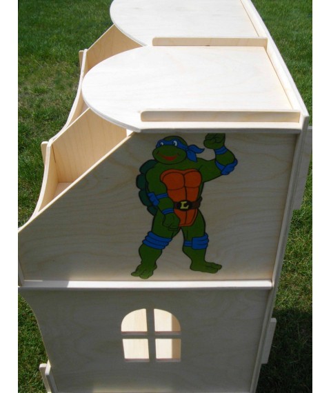 HEGA Teenage Mutant Ninja Turtles wardrobe house for boys