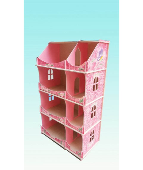 HEGA dollhouse-closet with marble painting