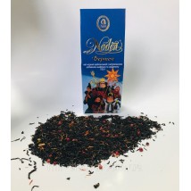 Новорічний чай чорний із натуральними добавками Вертеп, 100 г.
