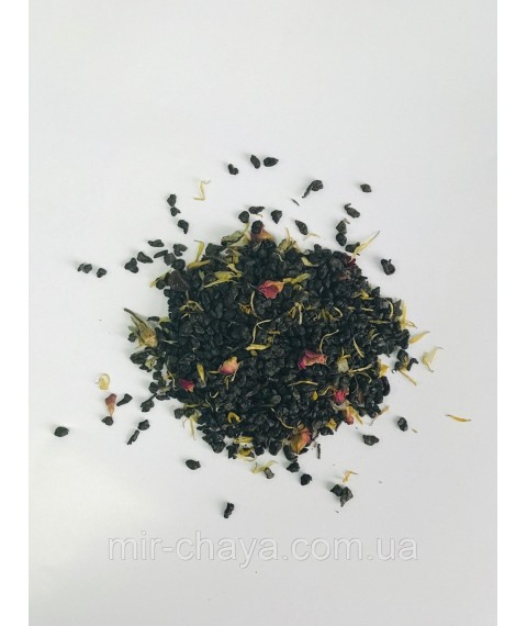 Vyshyvanka gift green tea (Spring flower), 100g.