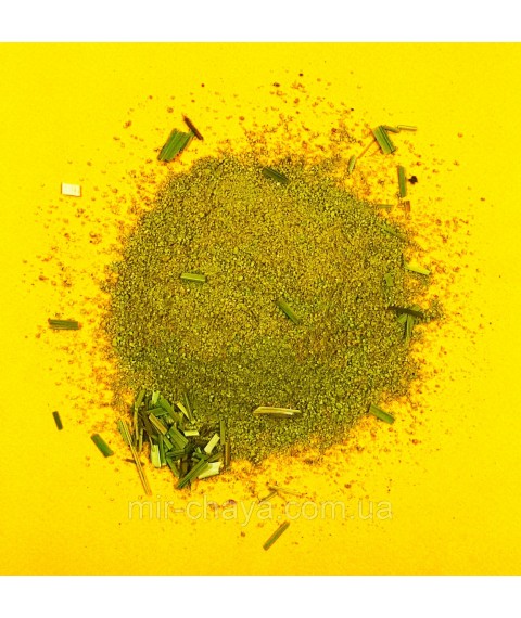 Ground green coffee with lemongrass weight, 0.5 kg.