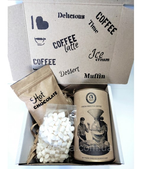 Gift coffee set for "DESSERT COFFEE" 400 g TM NADIN