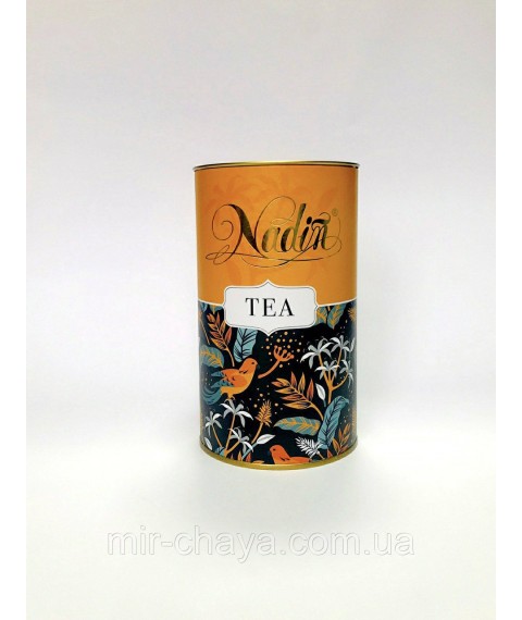 Gift black tea with natural additives "First Love", 150 g in a tube