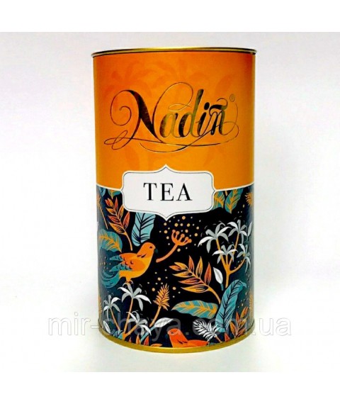 Gift black tea with natural additives "First Love", 150 g in a tube