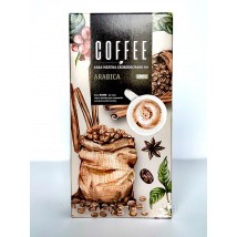 Ground coffee flavored with Swiss chocolate, 200 g.