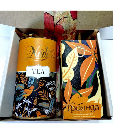 Tea gift set ROSE 200 g TM NADIN