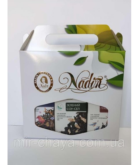 Подарочный  набор  чая  для мужчин  150 г  ТМ NADIN ( №63)