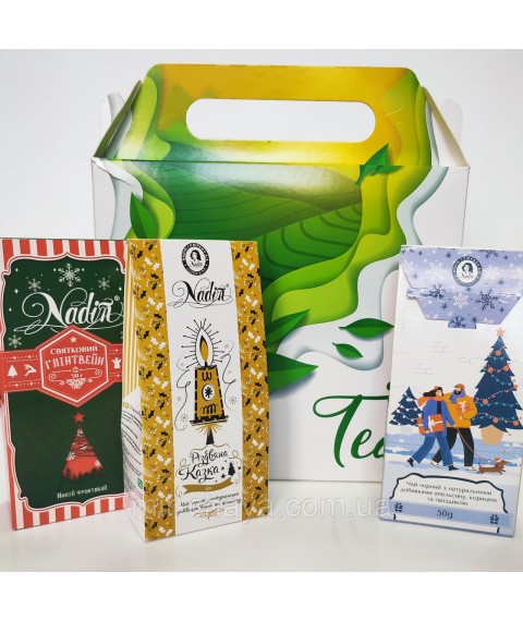 Новорічний чайний подарунок Christmas 150 г ТМ NADIN