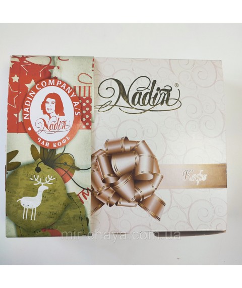 Новорічний чайно-кавовий подарунок Новорічний 200 г ТМ Nadin