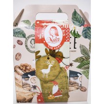 Coffee gift set "Coffee bag No. 1" TM "Nadin, 3 * 75 years