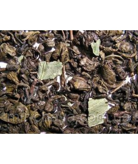 Чай зеленый Зеленый с мятой, 0,5кг.