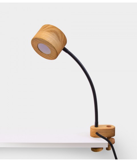 Clamp Button Lamp (Ash)