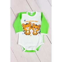 Nursery bodysuit for a boy Carry Your Own 62 Green (5010-023-33-4-v11)