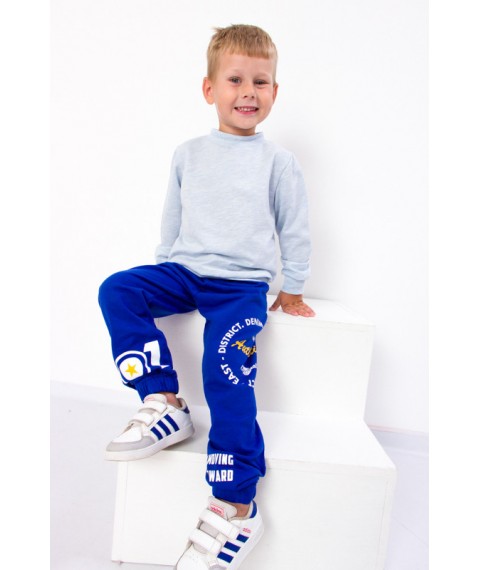 Pants for boys Wear Your Own 134 Blue (6155-023-33-4-v46)
