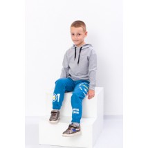 Pants for boys Wear Your Own 122 Blue (6155-023-33-4-v28)