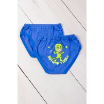 Boys' underpants with a print of Nosy Svoe 30 Blue (271-001-33-v13)