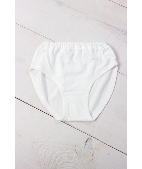Underpants for girls Wear Your Own 34 White (272-001-v61)