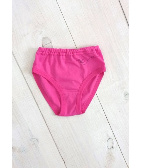 Underpants for girls Wear Your Own 32 Pink (272-001-v6)