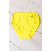 Underpants for girls Wear Your Own 32 Yellow (272-001-33-v7)