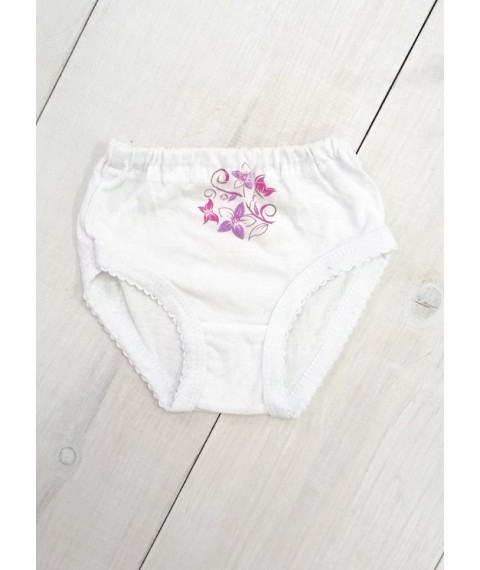 Underpants for girls Wear Your Own 28 White (272-001-33-v20)