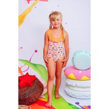 Swimwear for girls Wear Your Own 122 Yellow (4002-043-v4)