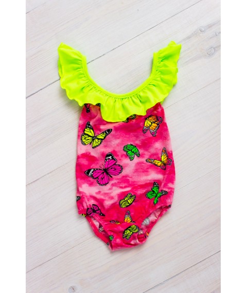Swimwear for girls Wear Your Own 122 Pink (4002-043-v7)