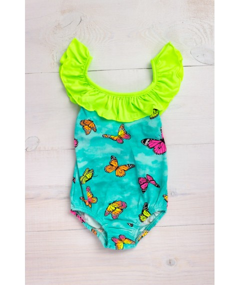 Swimwear for girls Wear Your Own 110 Green (4002-043-v18)