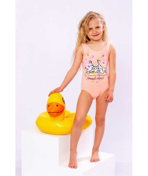 Swimwear for girls Wear Your Own 122 Pink (4004-036-33-v7)
