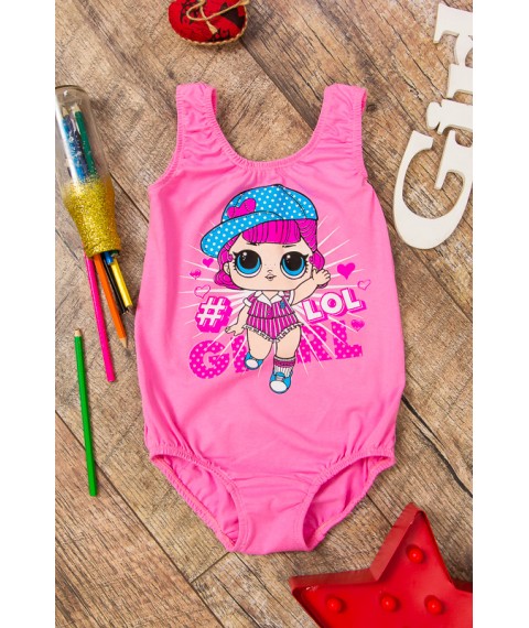 Swimwear for girls Wear Your Own 98 Pink (4004-036-33-v13)