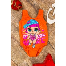 Swimwear for girls Wear Your Own 98 Orange (4004-036-33-v15)