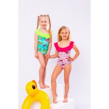 Swimwear for girls Wear Your Own 134 Green (4002-043-v2)