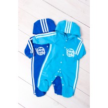 Nursery overalls for boys "Super Baby" Nosy Svoe 22 Blue (5001-023-33-4-v0)
