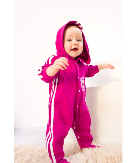 Nursery overalls "Super Baby" Nosy Svoe 24 Pink (5001-023-33-5-v2)