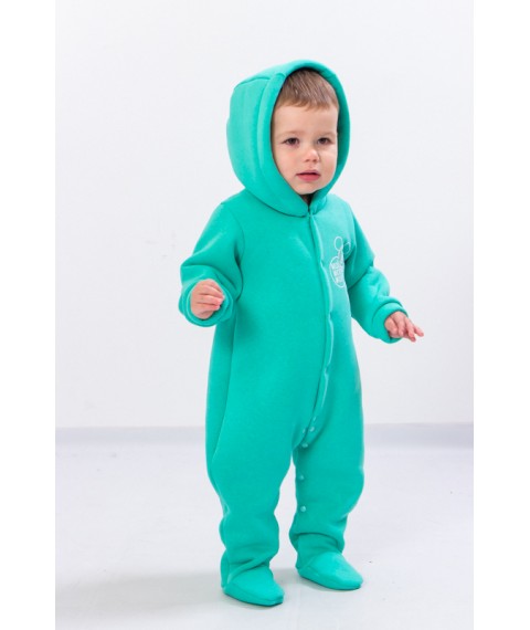 Nursery overalls for girls Nosy Svoe 74 Turquoise (5001-025-33-5-v6)