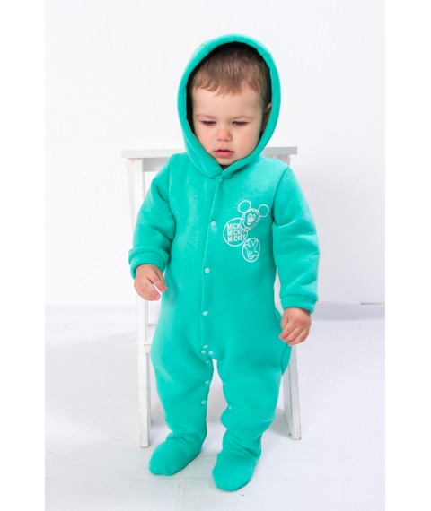 Nursery overalls for girls Nosy Svoe 80 Turquoise (5001-025-33-5-v12)