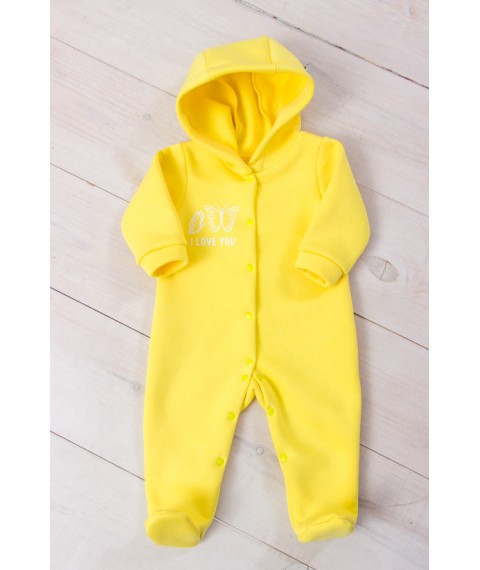 Nursery overalls for girls Nosy Svoe 74 Yellow (5001-025-33-5-v9)
