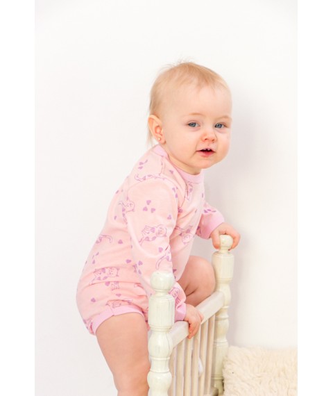 Nursery bodysuit for a girl Nosy Svoe 68 Pink (5010-002-5-v2)