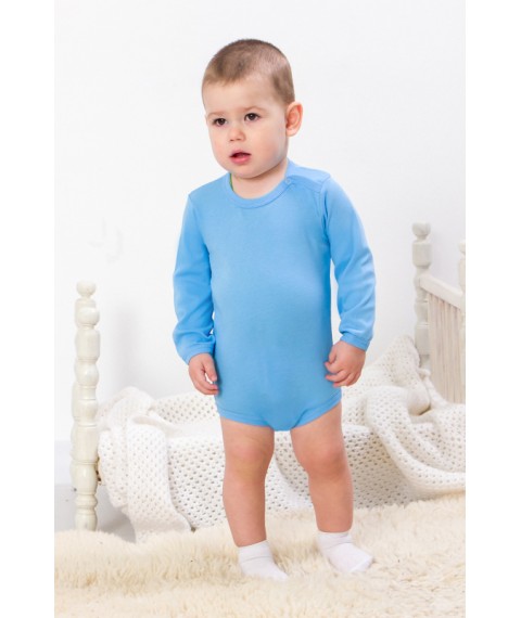 Baby bodysuit for a boy (with long sleeves) Nosy Svoe 80 Green (5010-015-4-v10)