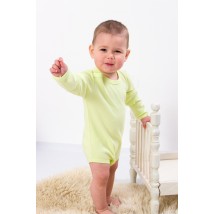 Nursery body for a boy (with long sleeves) Wear Your Own 68 Green (5010-015-4-v3)
