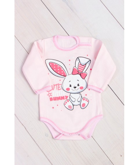 Baby bodysuit with long sleeves Carry Your Own 68 Pink (5010-023-33-v18)