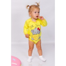 Baby bodysuit with long sleeves Carry Your Own 62 Yellow (5010-023-33-v20)