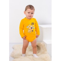 Nursery bodysuit for a boy Wear Your Own 68 White (5010-023-33-4-v26)