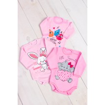 Baby bodysuit with long sleeves Carry Your Own 74 Pink (5010-023-33-v9)