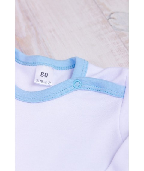 Baby bodysuit with long sleeves Nosy Svoe 62 White (5010-038-33-1-v3)