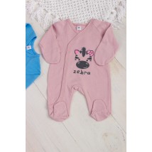 Nursery overalls with long sleeves Nosy Svoe 56 Pink (5014-001-33-v6)